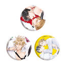 【B＋LIBRARYコラボカフェ】とろけるくちびる ホログラム缶バッジ(トレーディング)