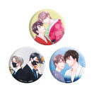 【B＋LIBRARYコラボカフェ】花恋つらね ホログラム缶バッジ(トレーディング)