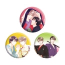 【B＋LIBRARYコラボカフェ】花恋つらね ホログラム缶バッジ(トレーディング)