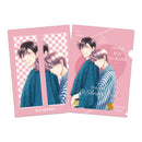 【B＋LIBRARYコラボカフェ】クリアファイル　②花恋つらね