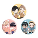 【Qpa春のドラマCD祭りカフェ】缶バッジ（トレーディング）