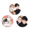 【Qpa春のドラマCD祭りカフェ】缶バッジ（トレーディング）