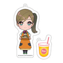 【ジェンダーレス男子に愛されています。】トレーディング ドリンクセット アクリルキーホルダー 全4種 単品 ランダム emocafe オリジナル グッズ