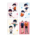 【簡易的パーバートロマンスカフェ】イラストカード　第一弾 （ランダム２枚セット）