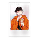 【簡易的パーバートロマンスカフェ】チェキ風カード【鹿嶋B】