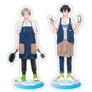 【Qpa×emo　Blue Summer cafe】アクリルスタンドセット②（雨のちマル）