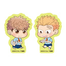 【Qpa×emo　Blue Summer cafe】クリアステッカーセット①（めぐみとつぐみ）