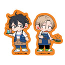 【Qpa×emo　Blue Summer cafe】クリアステッカーセット②（雨のちマル）