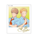 【Qpa×emo　Blue Summer cafe】ポラロイド風カード①（めぐみとつぐみ）