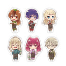 【うちの師匠はしっぽがないコラボカフェ】トレーディングステッカー