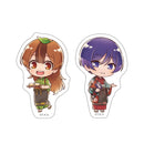 【うちの師匠はしっぽがないコラボカフェ】トレーディングステッカー